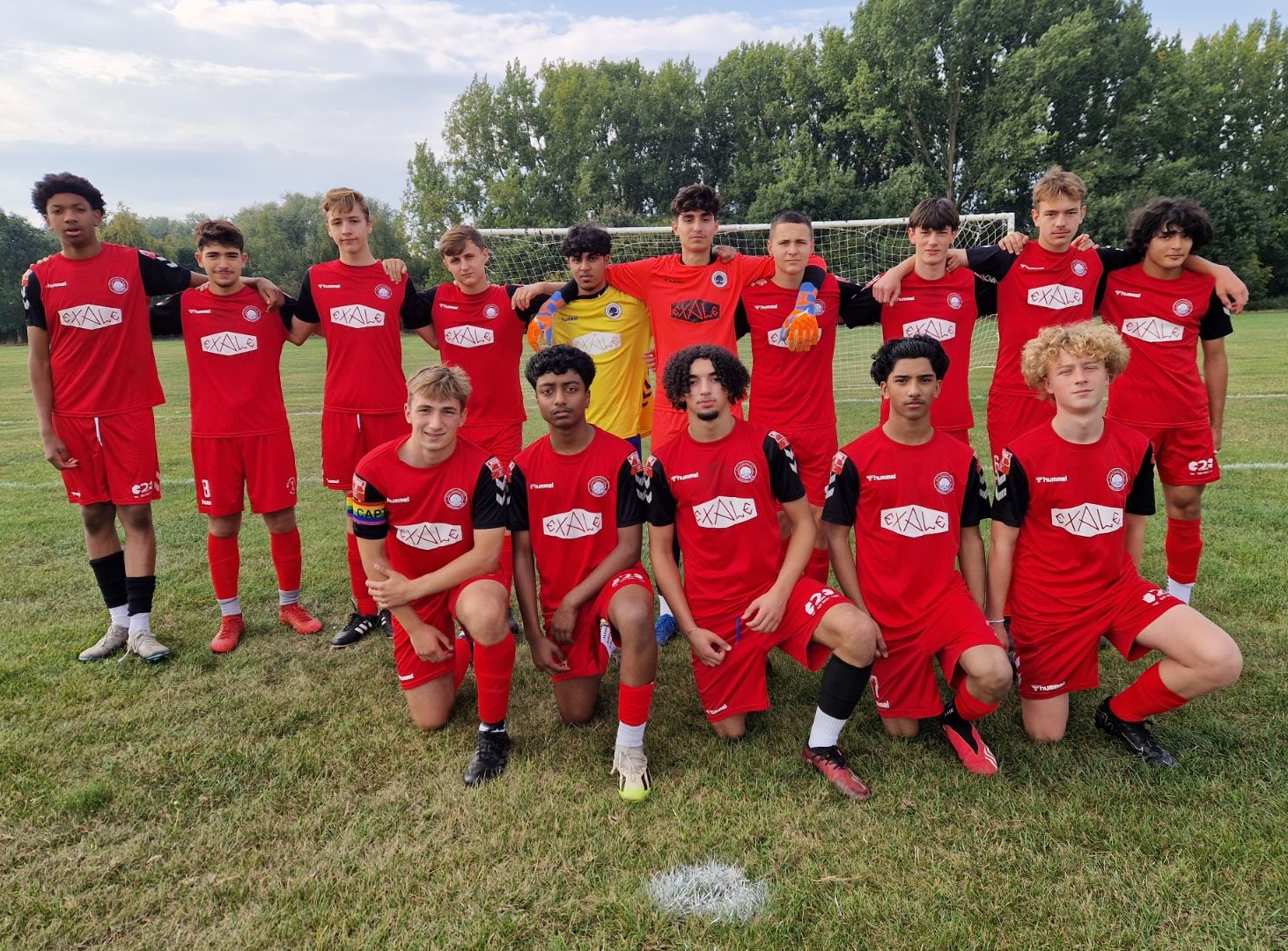 Walthamstow Under 16s Saturday	Red team photo